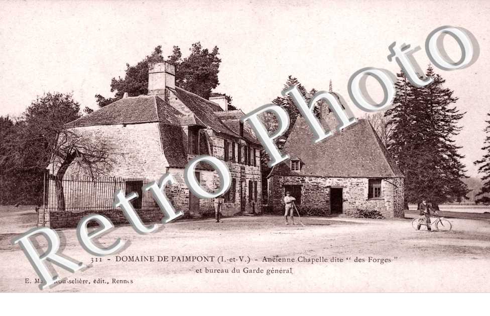 Ancienne Chapelle des Forges et bureau du Garde general
