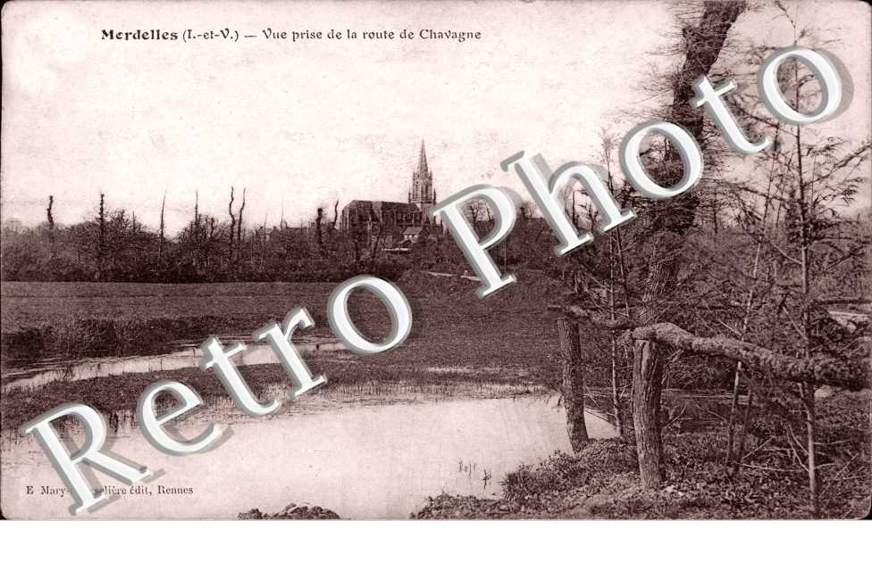 Vue prise de la Route de Chavagne