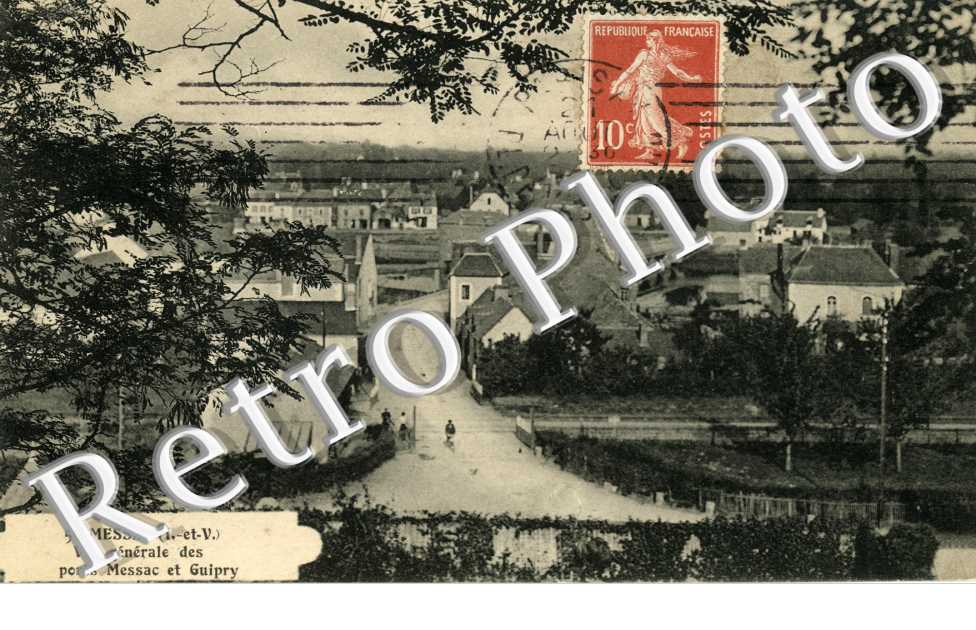 Vue generale des ports Messac et Guipry