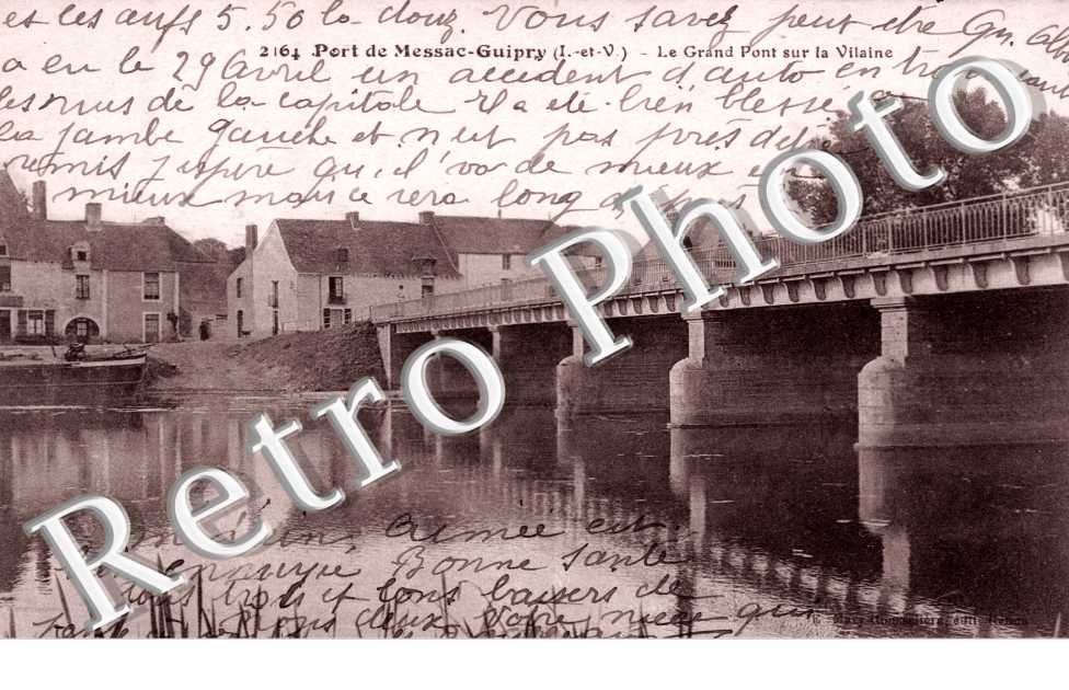 le port de messac guipry, le grand pont sur la vilaine