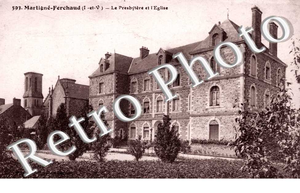 Le Presbytere et l'Eglise