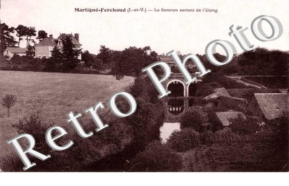 Le Semnon sortant de l'Etang