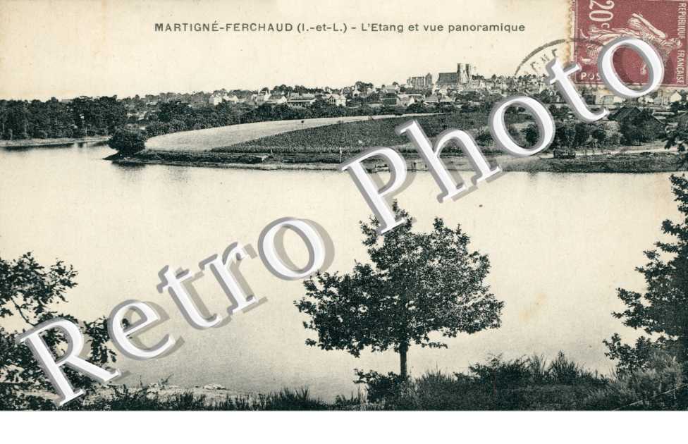Etang et vue panoramique