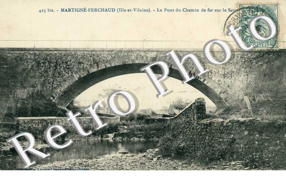 Le Pont du Chemin de Fer sur le Semnon