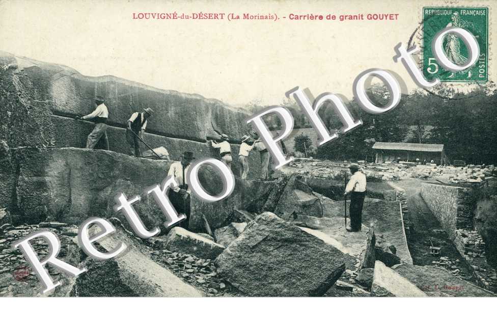 Carriere de granit Gouyet