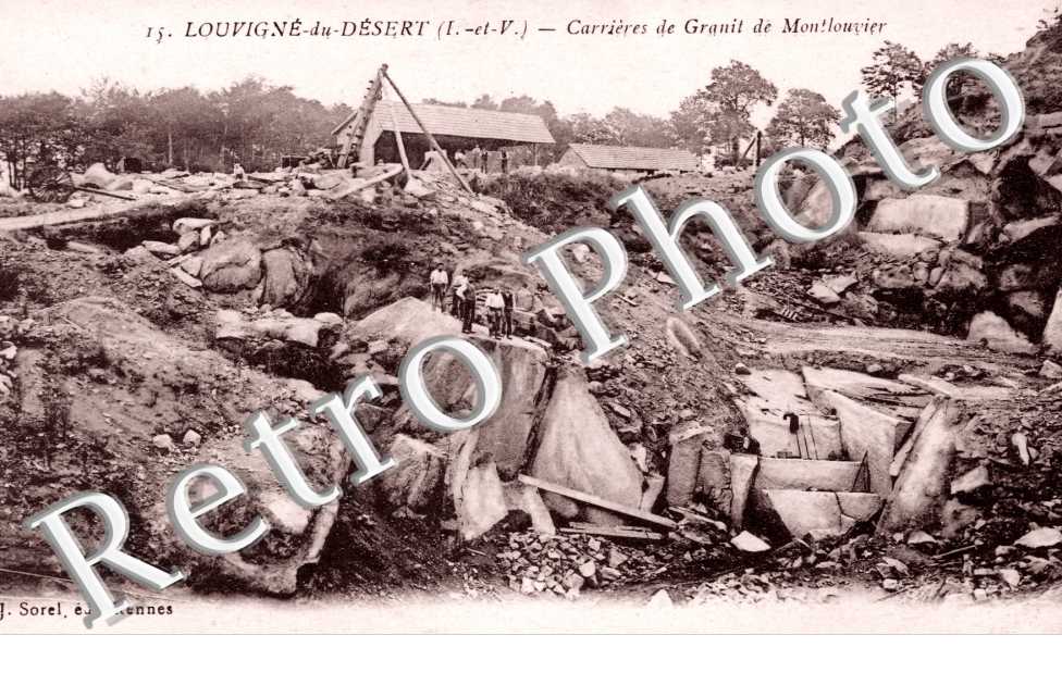 Carrieres de Granit de Montlouvier