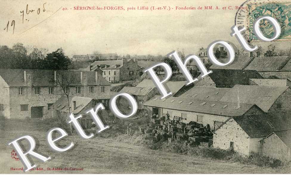 Serigne les forges, Fonderies