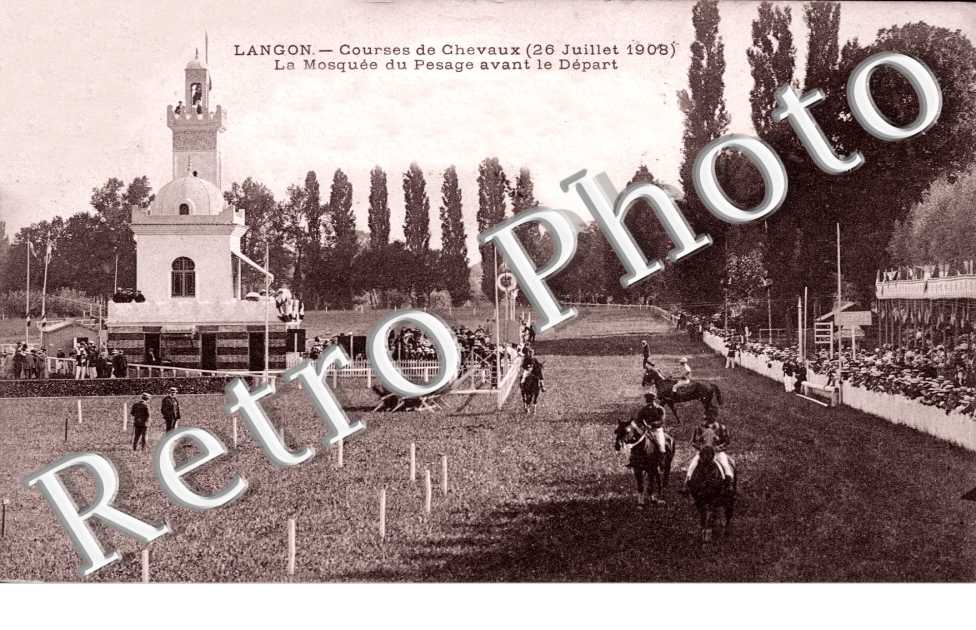 Courses de chevaux, le Mosquee du Pesage