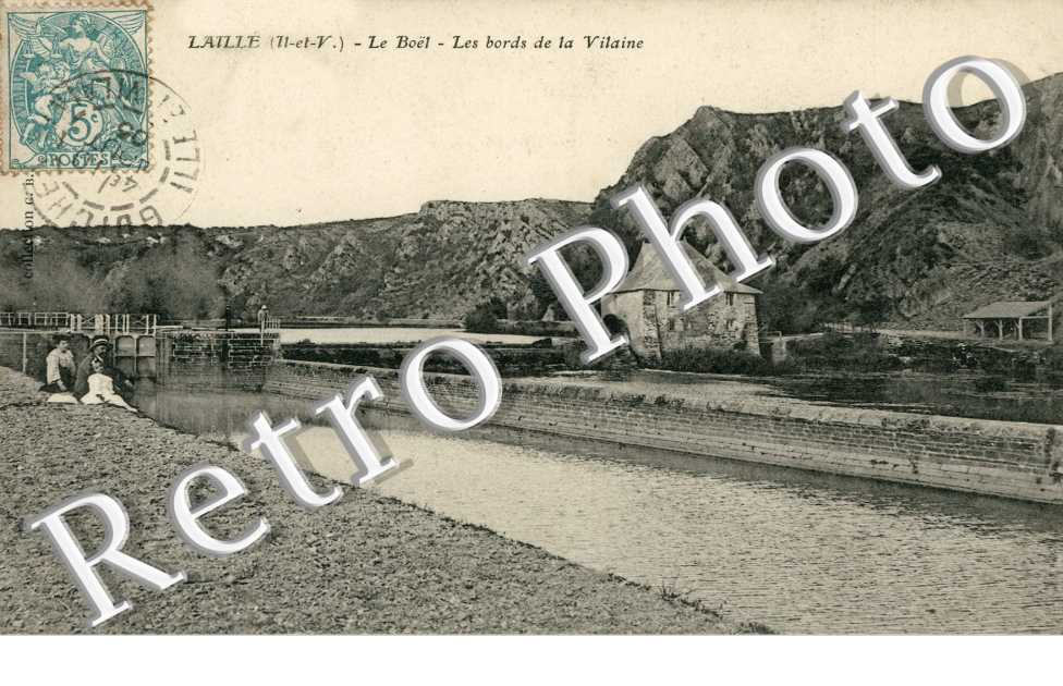 Le Boël, les bords de la Vilaine