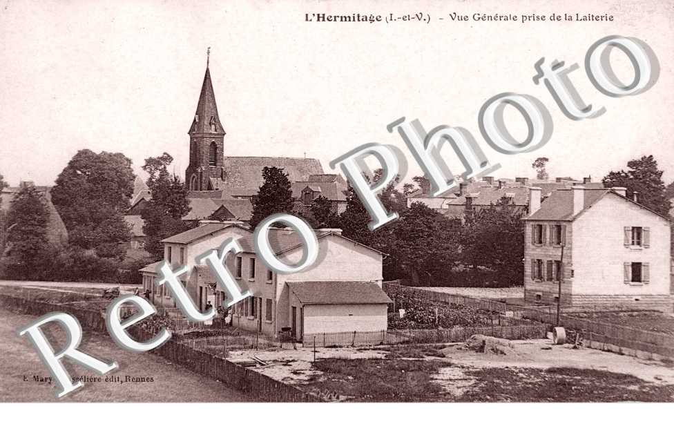 Vue generale prise de La Laiterie