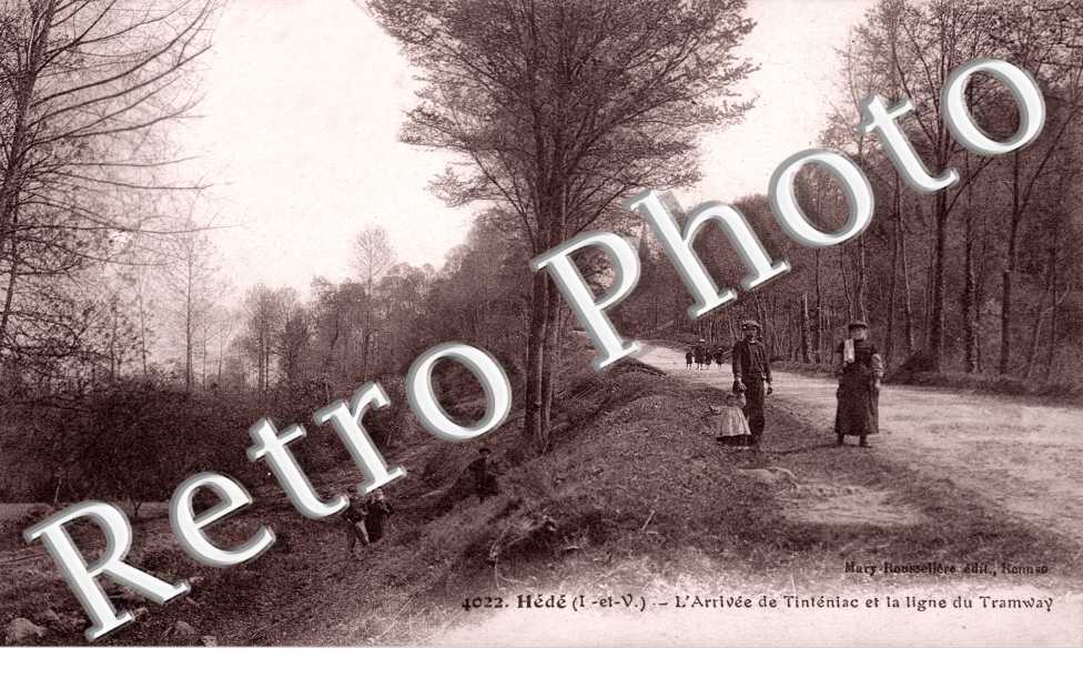 Arrivee de Tinteniac et la ligne du tramway