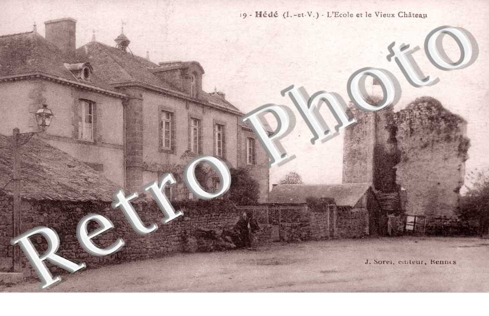 L'ecole et le vieux chateau