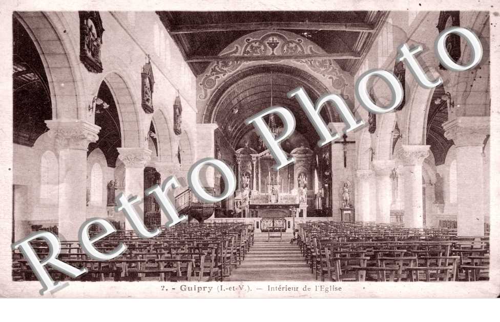 Intérieur de l'Eglise