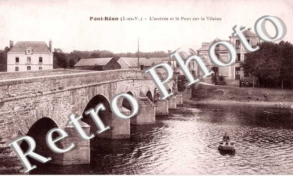 Arrivee et le Pont de Vilaine