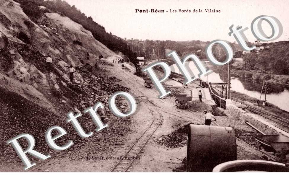 Pont Rean, les bords de la vilaine