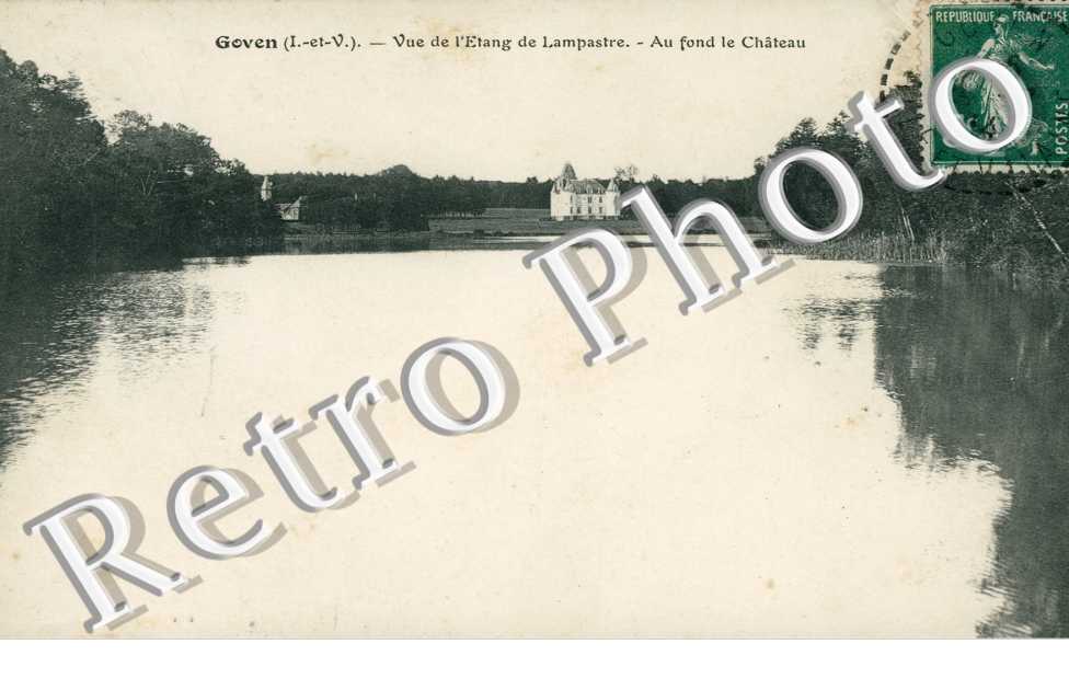 Vue de l'Etang de Lampastre