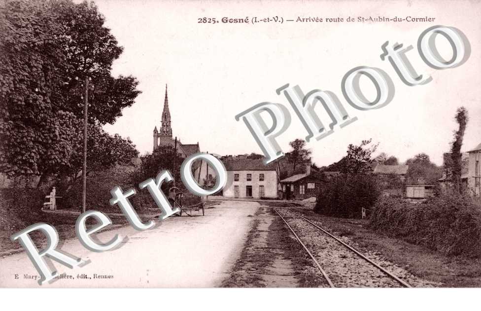 Route de St Aubin du Cormier