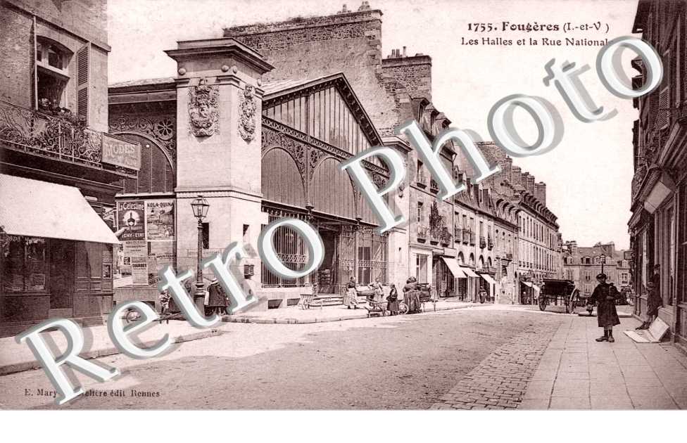 Les Halles et la Rue Nationale