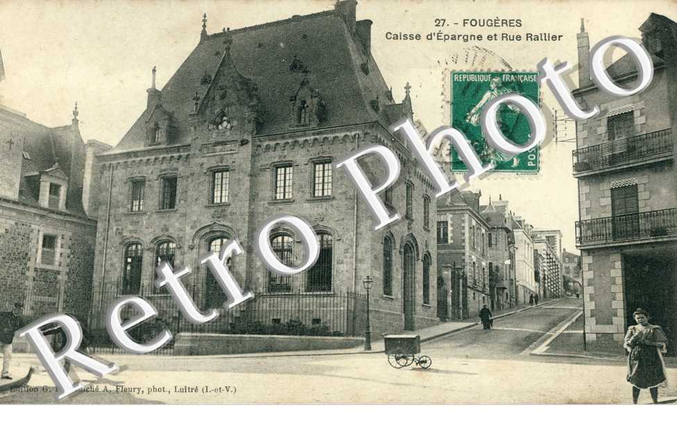 Caisse d'epargne et Rue Rallier