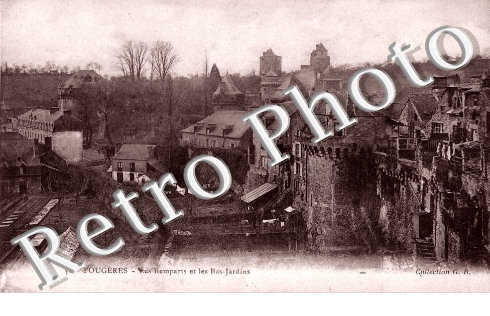 Les remparts et bas jardins