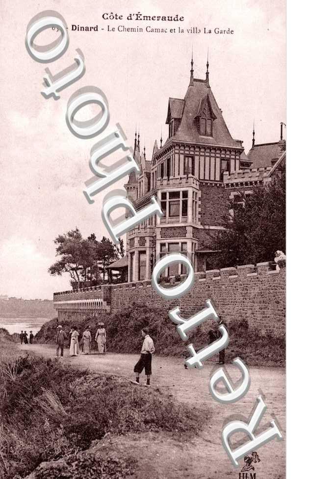 Le Chemin Camac et la Villa La Garde