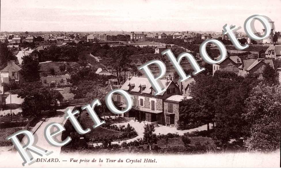 Vue prise de la Tour du Crystal Hotel