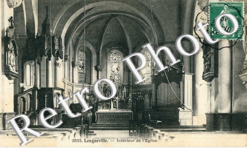 intérieur de l'église (1922)