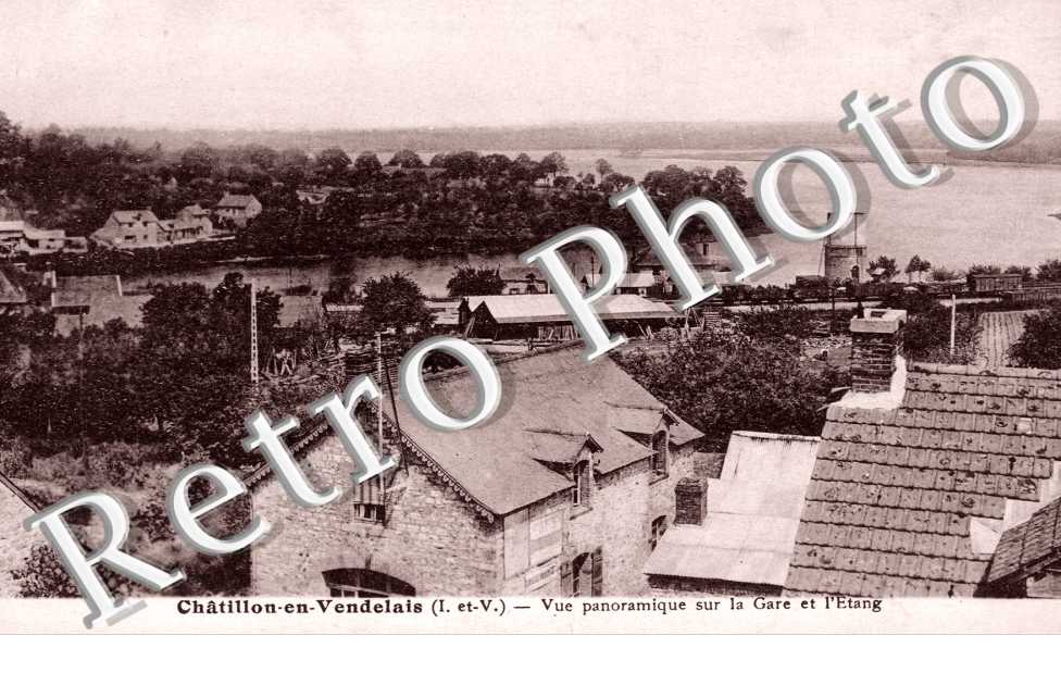 Vue panoramique et l'etang