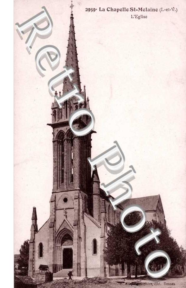 La Chapelle Saint-Melaine -  L'eglise