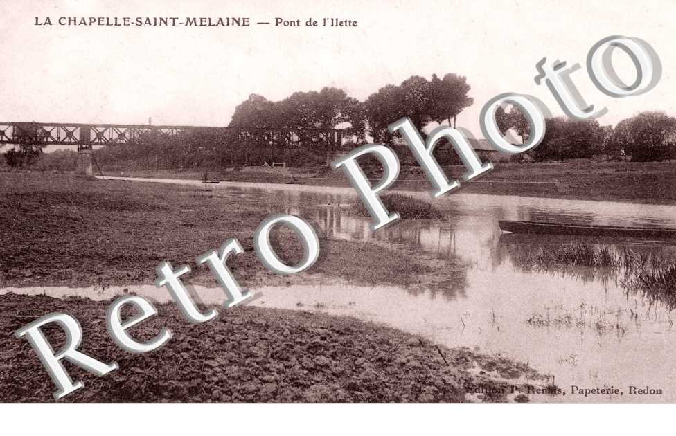 La Chapelle Saint-Melaine -  Pont de l'Ilette