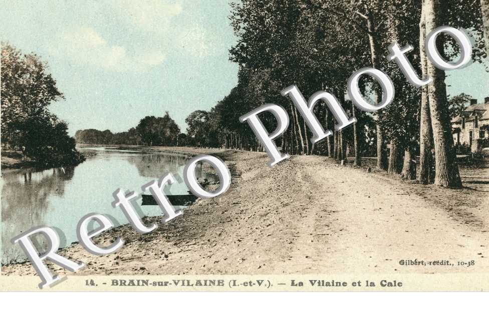 Brain sur Vilaine, La Vilaine et la Cale