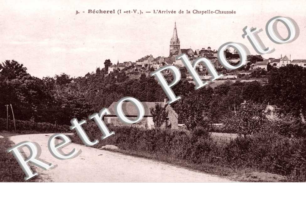 l'Arrivee de la Chapelle-Chaussee