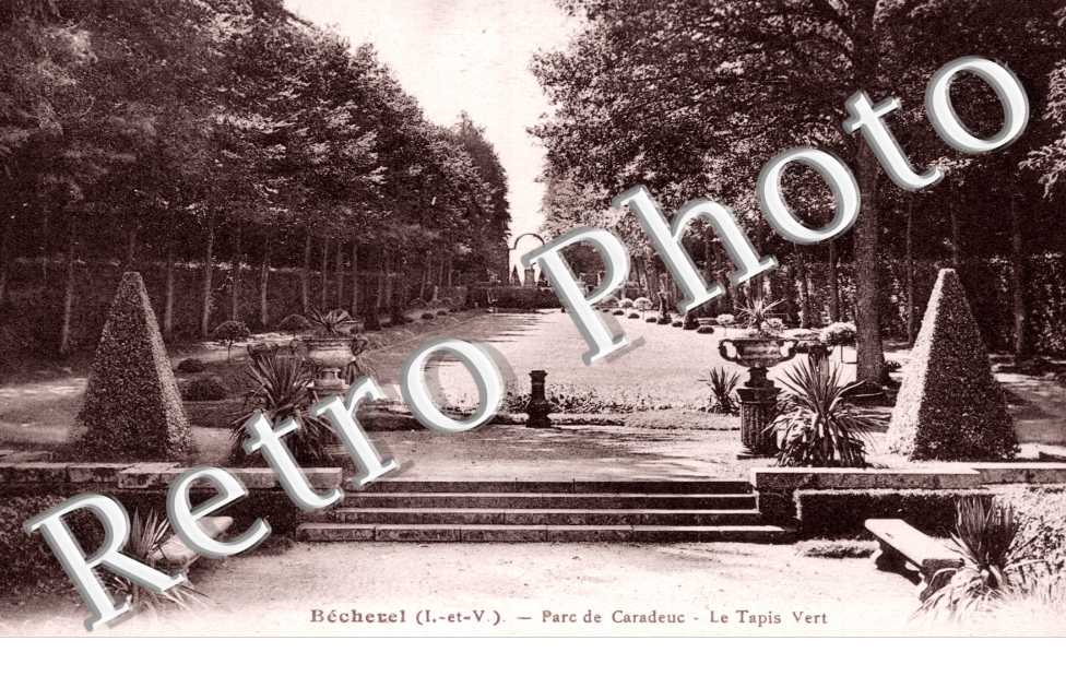 Parc de caradeuc. Le tapis vert