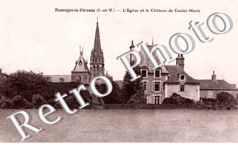 L'Eglise et le Chateau de Castel Marie