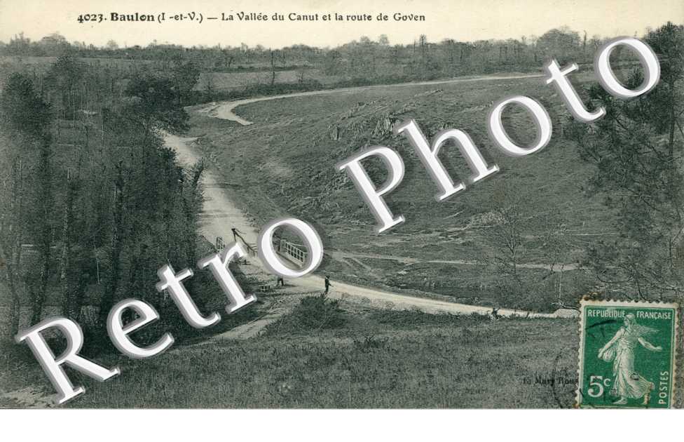 La Vallee du Canut et la route de Goven