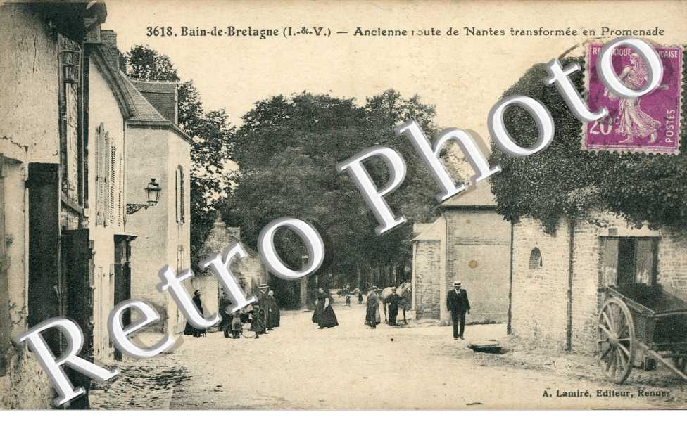 Ancienne Route de Nantes transformee en Promenade