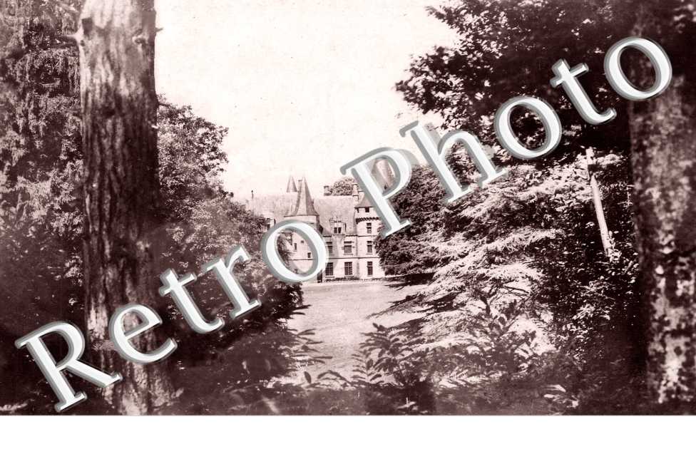 Vue sur le château de Bonne fontaine