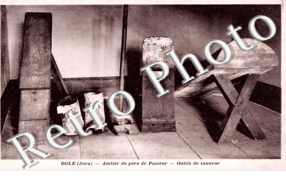 Atelier du pere de Pasteur Outils de Tanneur