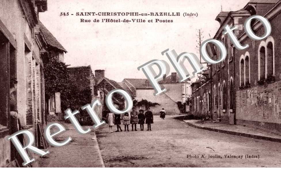 Rue de l'hotel de ville et postes