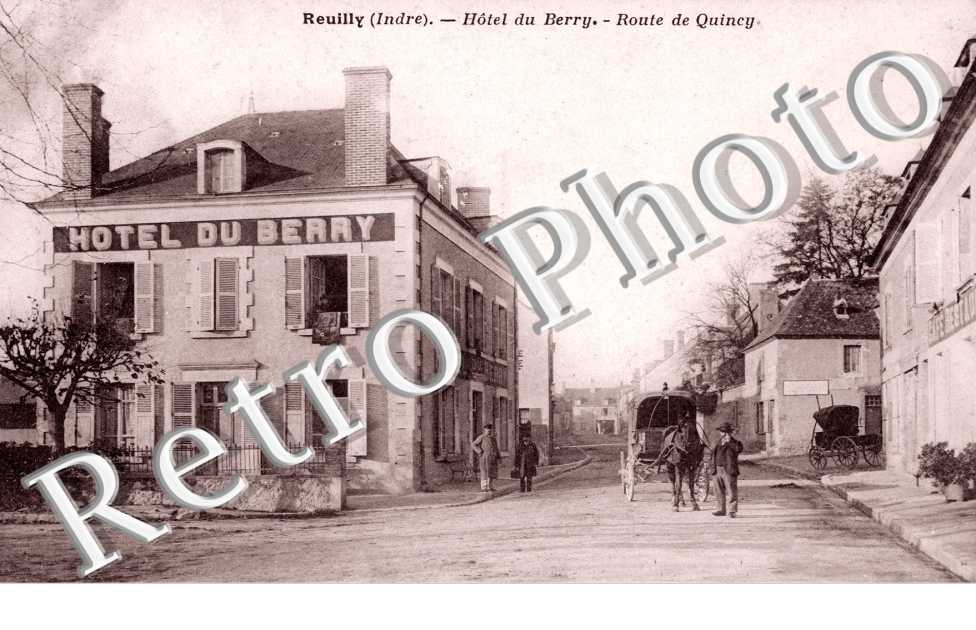 Hotel du Berry, Route de Quincy