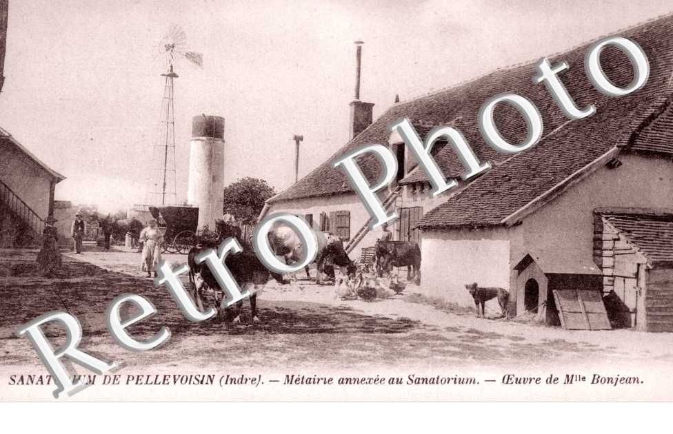Metairie annexee au Sanatorium, Oeuvre de Mademoiselle Bonjean