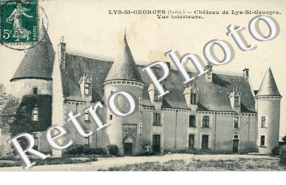 Chateau du Lys-Saint-Georges, Vue Interieure