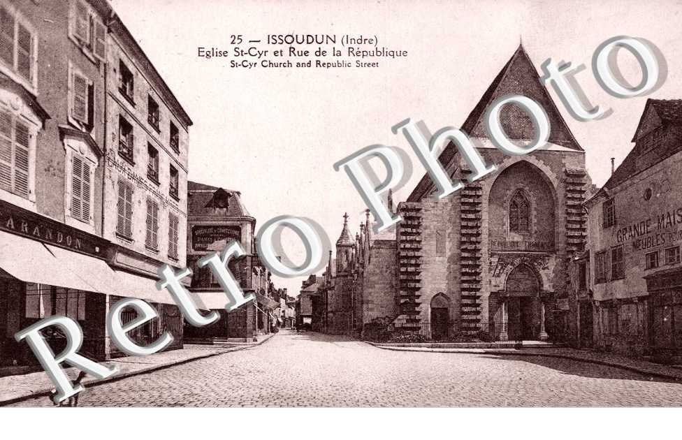 Eglise Saint Cyr et Rue de la Republique