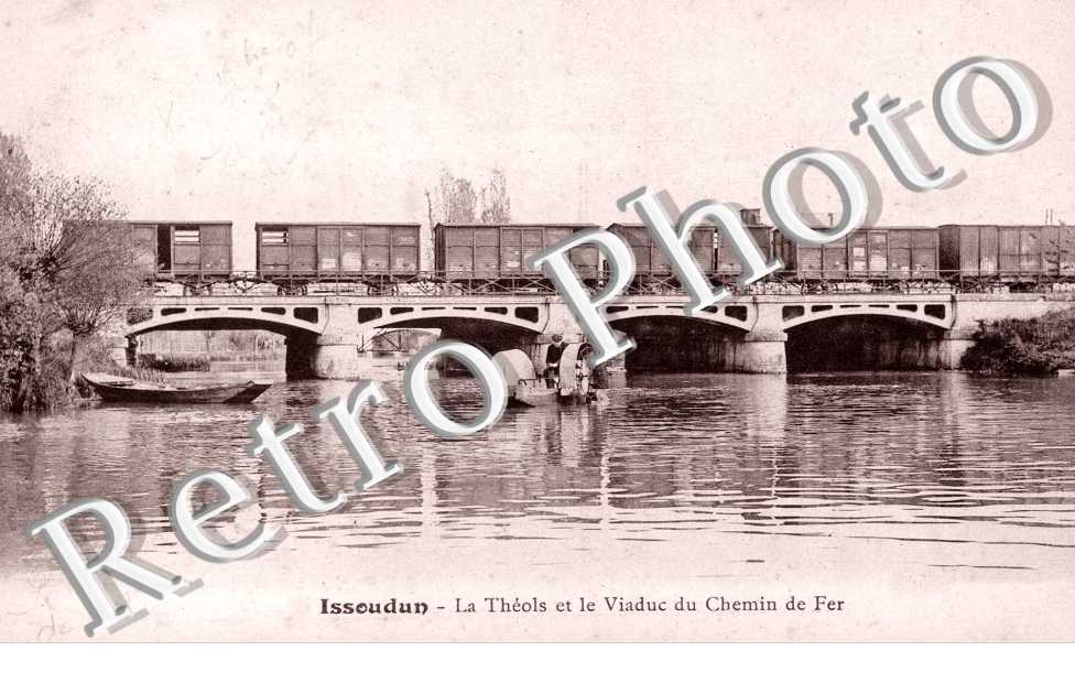 la Theols et le Viaduc du Chemin de Fer