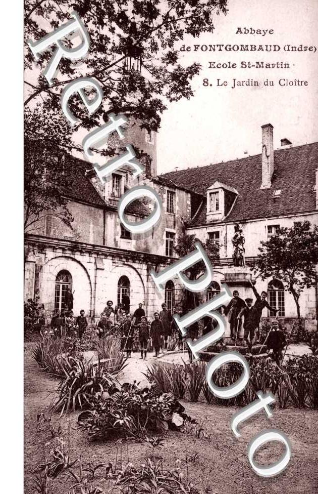 Ecole Saint-Martin - le jardin du cloitre