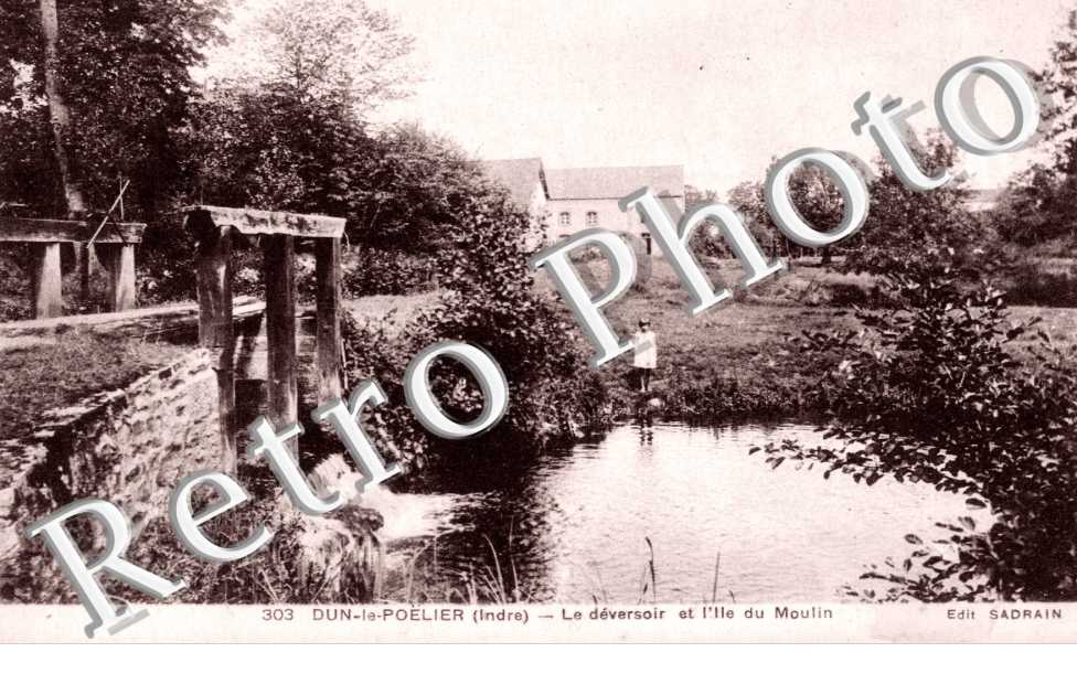 Le Deversoir et l'Ile du Moulin