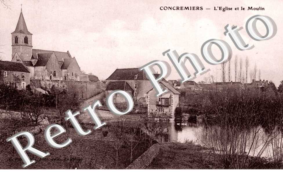 L'eglise et le moulin