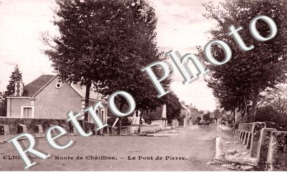 Route de chatillon - le pont de pierre