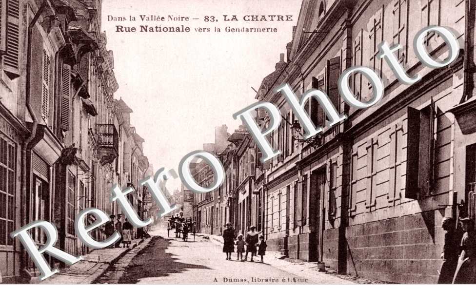 rue nationale vers la gendarmerie
