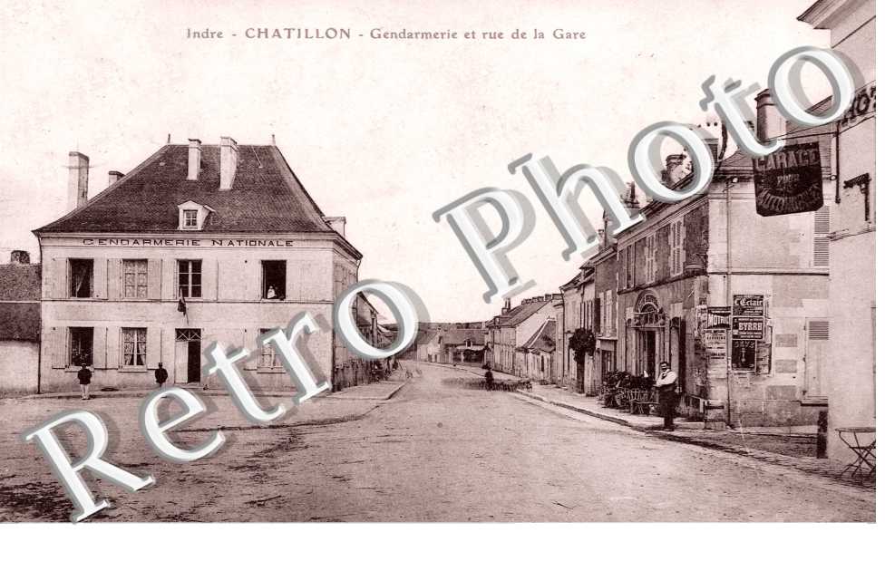 gendarmerie et rue de la gare